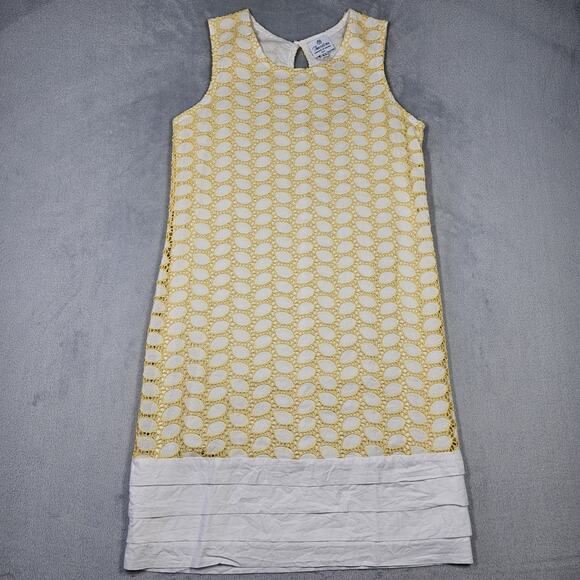 Theodora Sundress Womens XS Handmade Claudia Yellow Quiet Lux Made in Italy - Picture 1 of 14